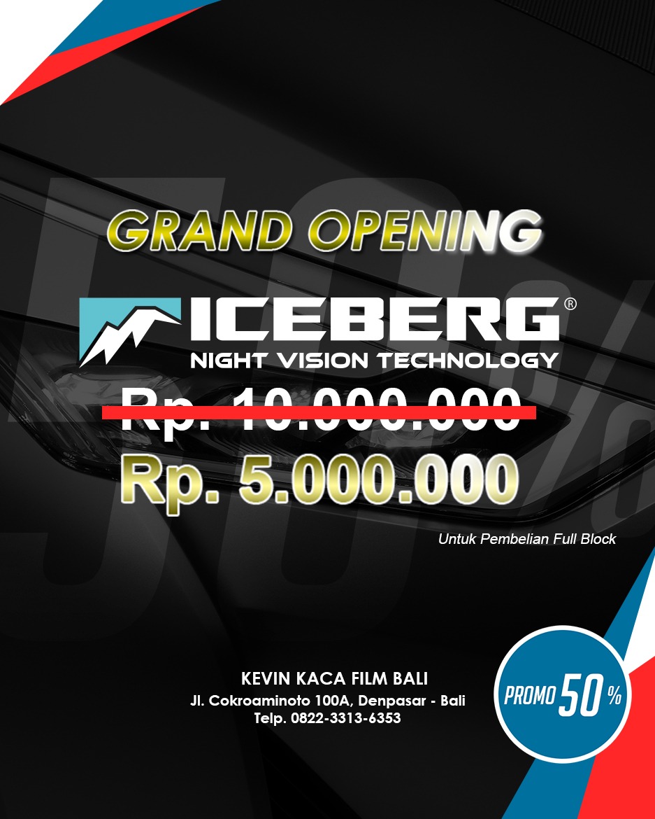 Promo Opening Iceberg Bali